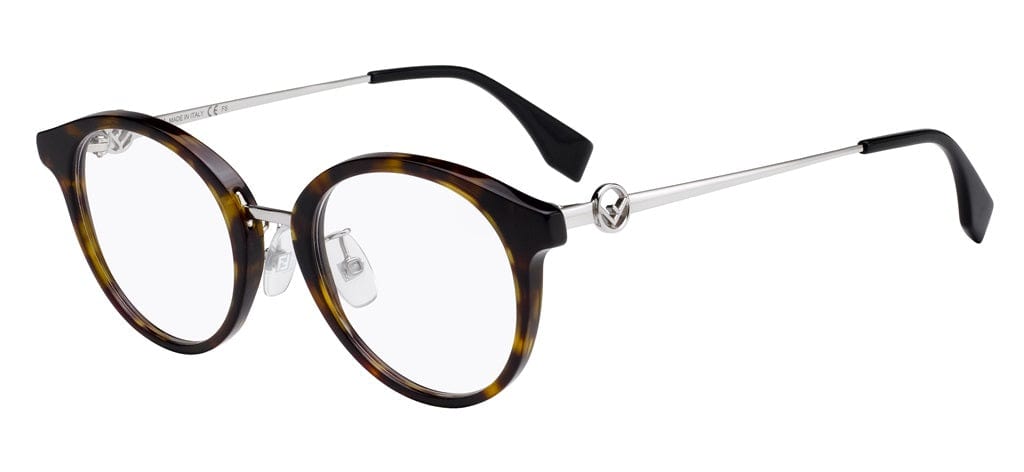 FENDI FF 0314/F 86 4921 Designer Sunglasses & Eyeglass Frames - Luxury Fashion Accessory for Women & Men | Perfect for Everyday Wear, Office, and Outdoor Activities