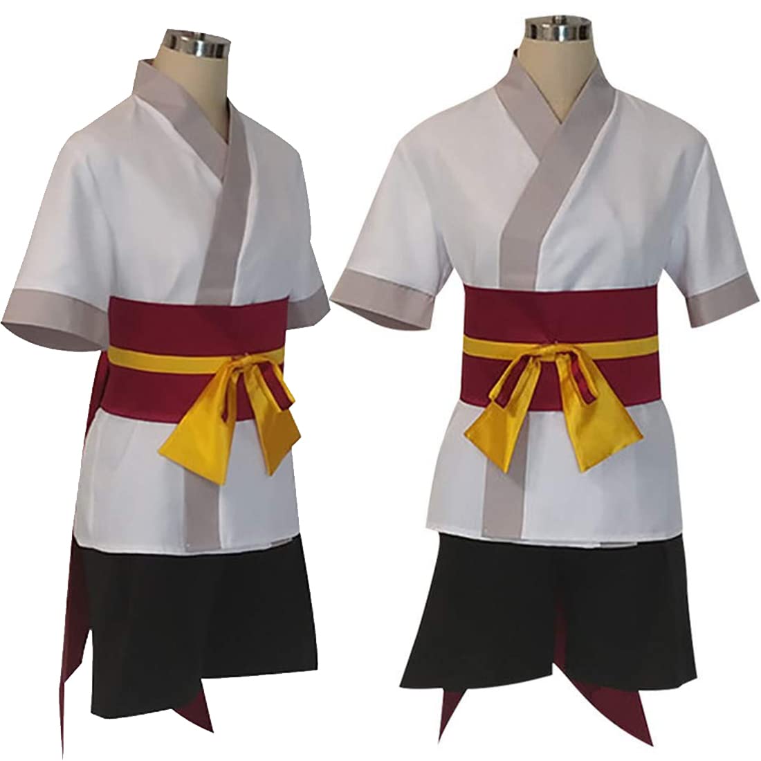 MEADOO Anime Machi Cosplay Kimono Outfit Full Set - Traditional Japanese Costume for Halloween, Easter & Anime Conventions - Perfect for Cosplay Enthusiasts & Adult Costume Parties
