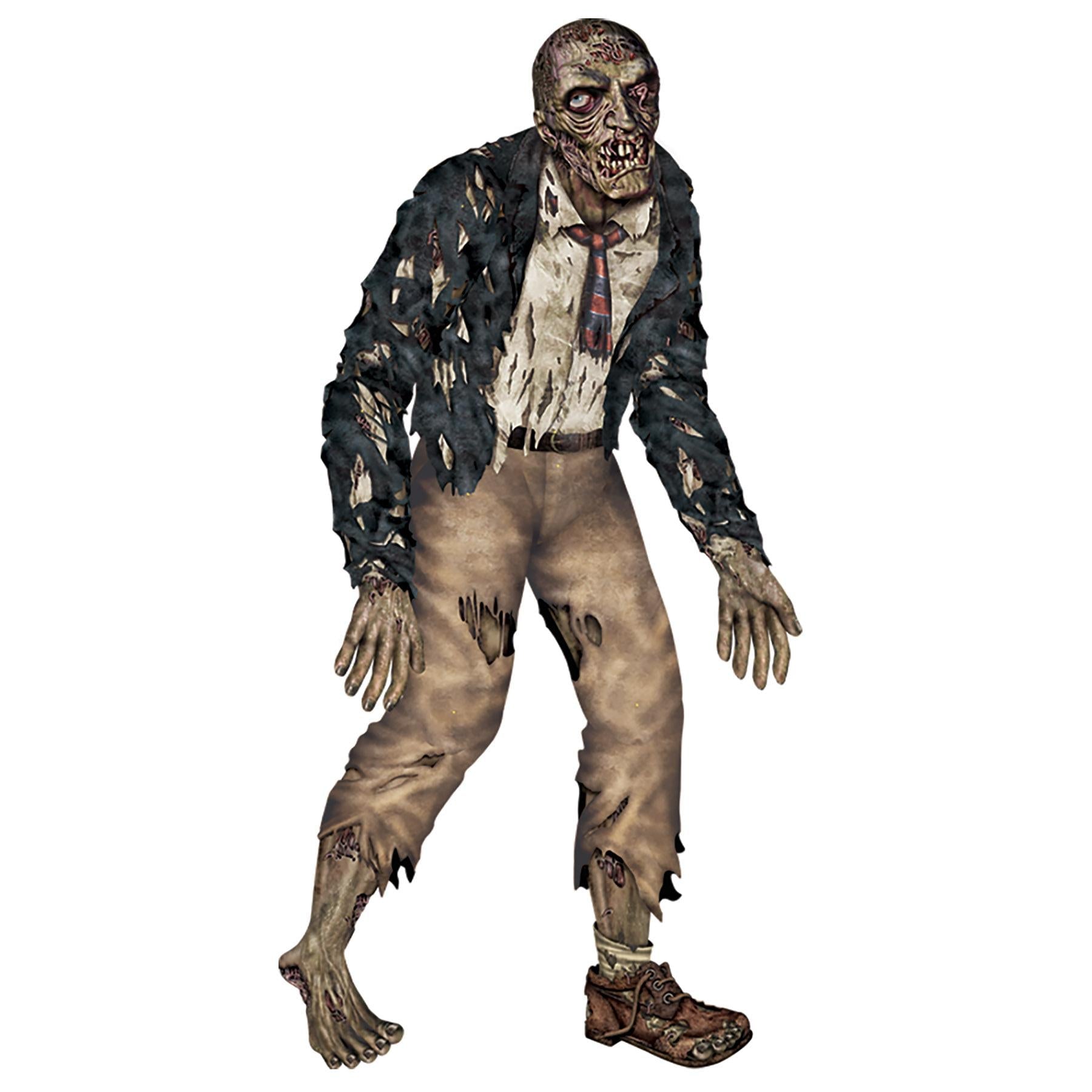 12 Pack Beistle Halloween Jointed Zombie Decorations - Spooky Party Supplies for Halloween Decor, Haunted House, and Themed Events