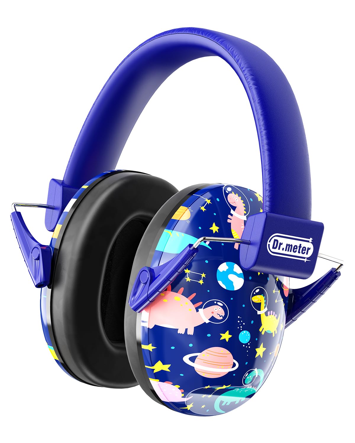 Dr.meter Noise Cancelling Headphones for Kids & Adults - Adjustable 27dB SNR Ear Protection for Studying, Travel & Events (Airplanes, Concerts, Fireworks, Football Games)