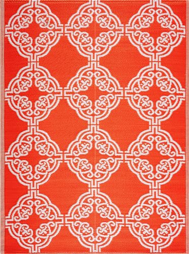 Marrakesh-orange&white