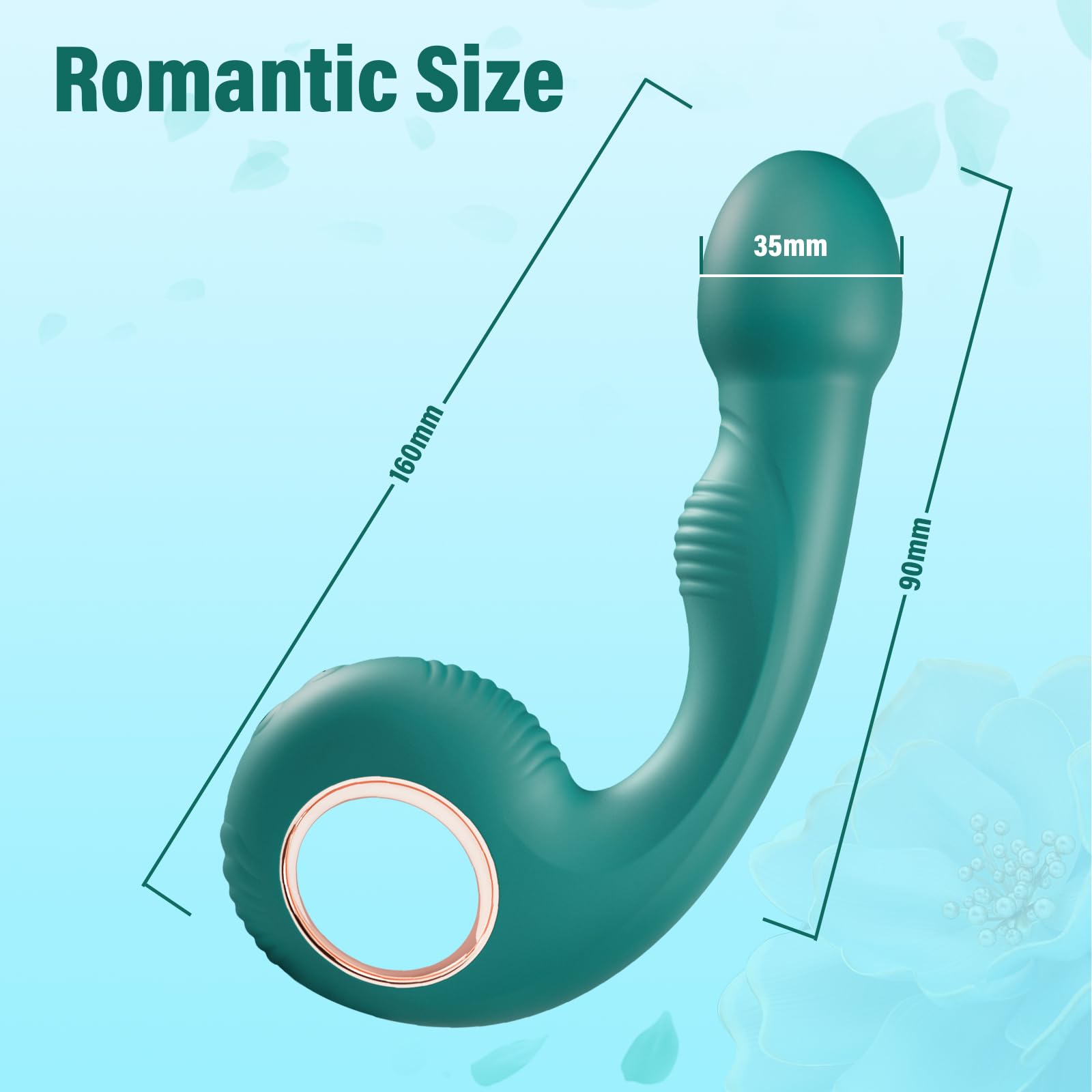 Best G Spot Vibrator for Women - 10 Powerful Vibration Modes, Couples Adult Toy with Clitoral & Anal Stimulator - Perfect for Solo Play & Romantic Nights