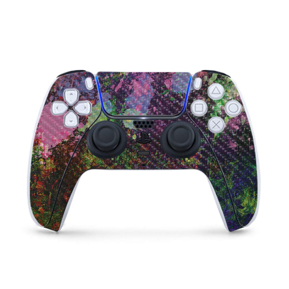 Premium Carbon Fiber Gaming Skin for PS5 Controller - Durable Textured Finish | Easy to Apply & Remove | USA Made | Perfect for Gaming Enthusiasts & Customization Lovers