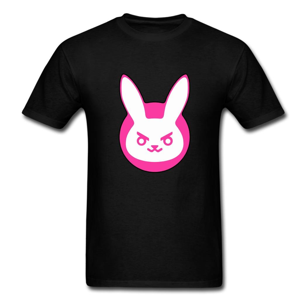 AQUNEM Men's D.Va Overwatch Gaming T-Shirt - Comfortable Cotton Tee for Casual Wear, Cosplay & Gaming Events