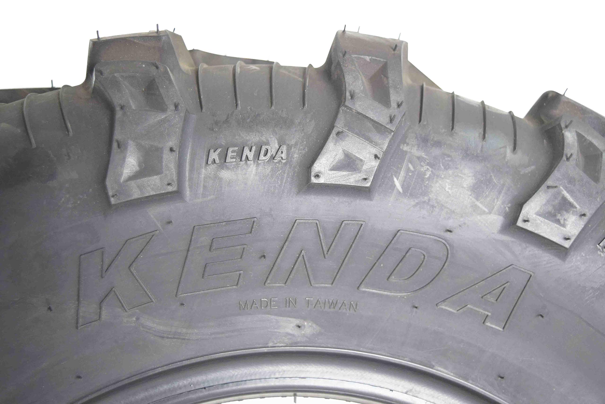 Kenda Bear Claw EVO ATV/UTV All-Terrain Mud Tires 28x9-14 Front & 28x11-14 Rear (4-Pack Set with Free Bottle Opener Keychain) - Perfect for Off-Roading, Hunting & Farm Work