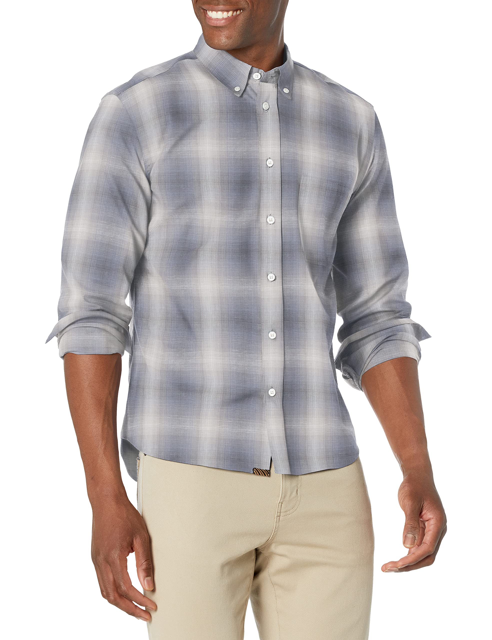 Billy Reid Men's Tuscumbia Shirt | Premium Cotton Button-Down for Casual & Business Wear | Perfect for Office, Date Night & Weekend Outings