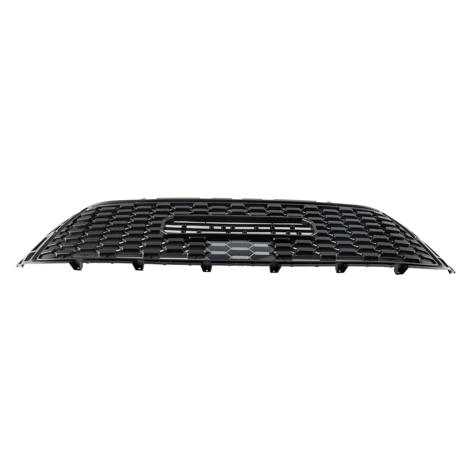 10-13 Toyota Tundra TRD PRO Black Honeycomb Front Bumper Grill Grille Replacement - Durable ABS Plastic Mesh Grille for Off-Road & Street Driving