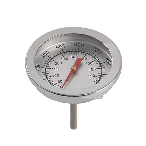 Stainless Steel BBQ Thermometer - Digital Oven & Grill Temperature Gauge for Smoking, Baking, and Outdoor Cooking - Perfect for Kitchen, Camping, and Backyard Barbecues