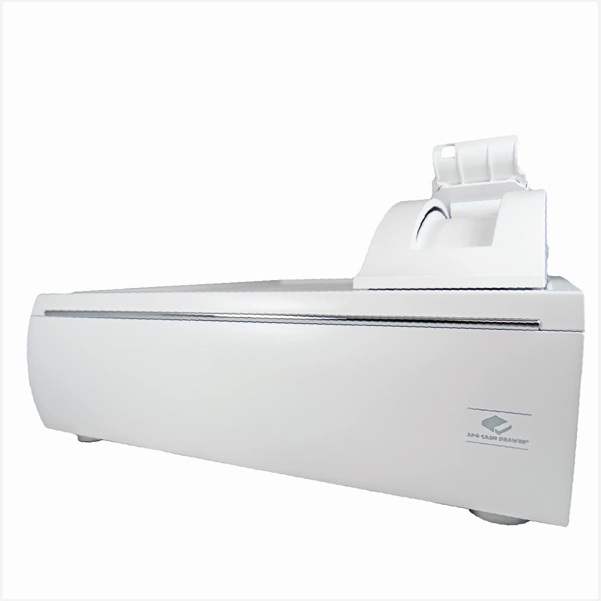 APG Stratis Integration System - USB POS Cash Drawer with 5 Bill & 5 Coin Compartments | VTC320-AW1617 White | Compatible with Tablets & Printers | Perfect for Retail Stores, Restaurants & Small Businesses