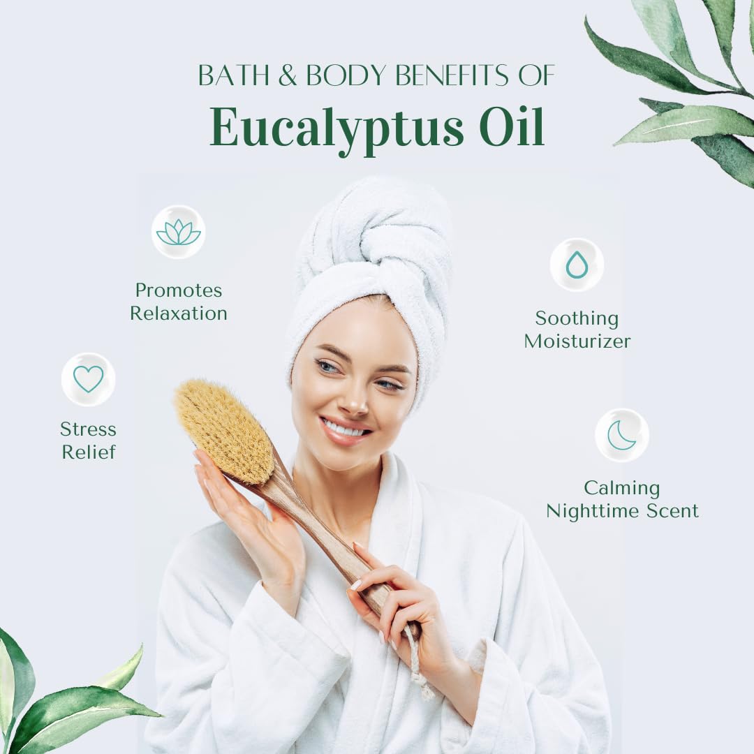 1 Gallon 100% Pure Eucalyptus Essential Oil - Undiluted, Therapeutic Grade for Aromatherapy, Massage & Home Cleaning - GreenHealth Brand