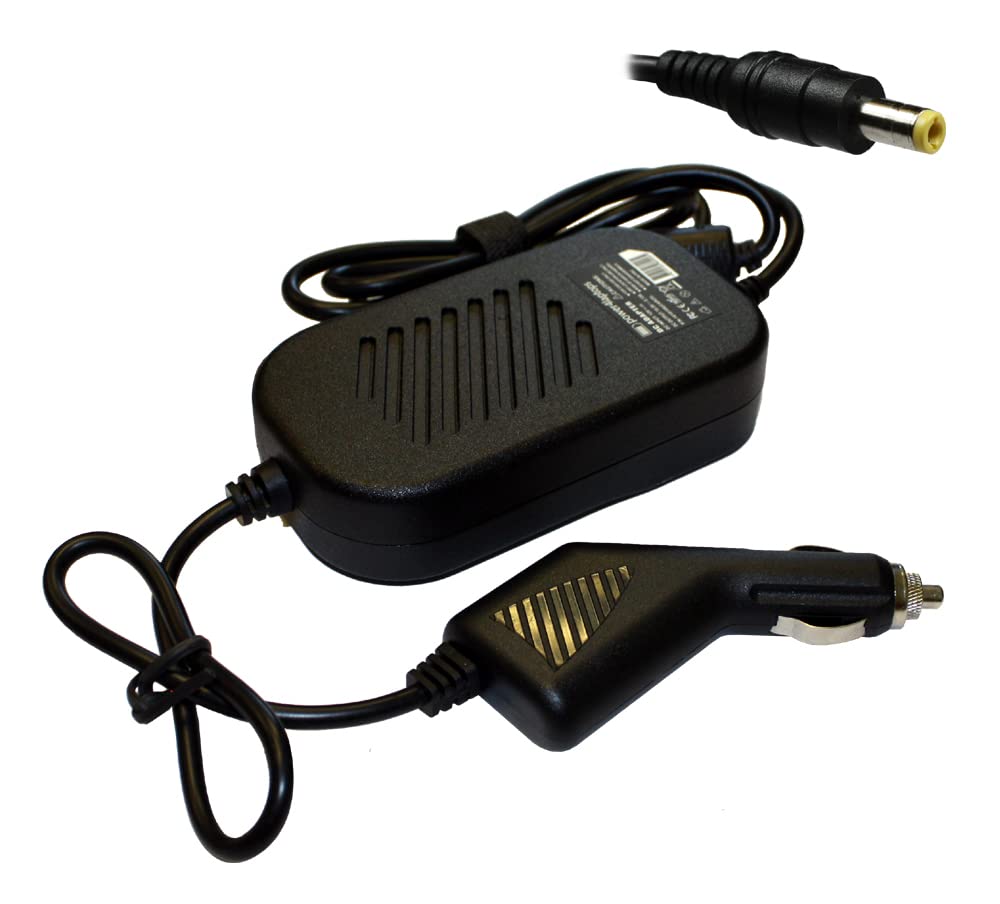 Universal 90W Laptop Car Charger for Asus N46VM-V3030D - DC Power Adapter with Smart IC Technology | Perfect for Travel, Business Trips & Remote Work