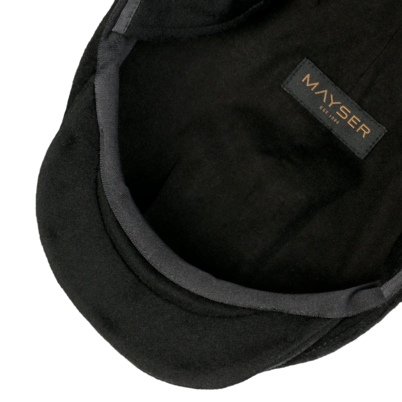 Mayser Sidney Plus Cashmere Flat Cap for Men - Soft & Warm Winter Hat - Perfect for Outdoor Activities, Travel & Casual Wear