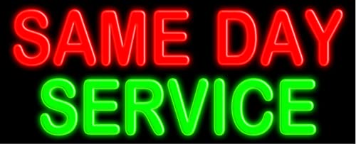 Same Day Custom Glass Neon Sign #10625 - Handmade in USA | Perfect for Bars, Restaurants & Home Decor