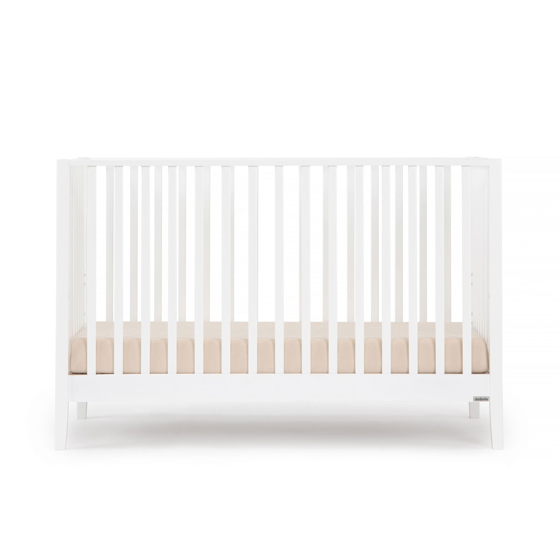 Lala 3-in-1 Convertible Baby Crib - Toddler Bed & Daybed - Nursery Furniture for Newborns to Kids | Perfect for Small Spaces & Modern Nurseries