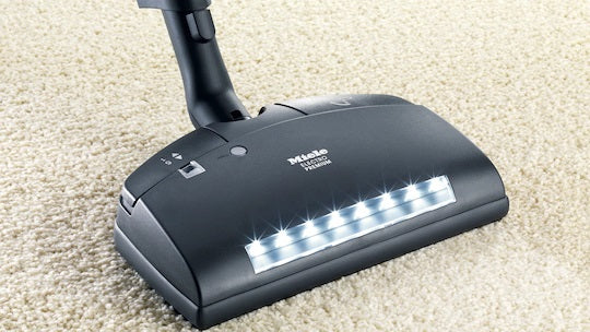 C3 Brilliant PowerLine SGPE0 Canister Vacuum Cleaner - Bronze Pearl | Powerful Suction for Hardwood Floors, Carpets & Pet Hair | Home & Office Cleaning