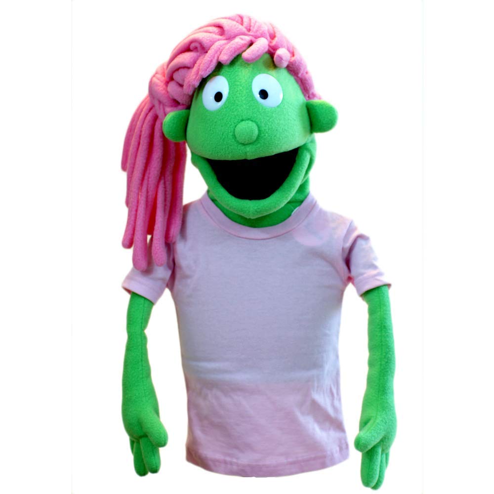 Customizable Girl Puppet #2 - Professional Hand Puppet for Puppet Ministry, School & Church Performances | Perfect for Storytelling, Sunday School Lessons & Educational Activities