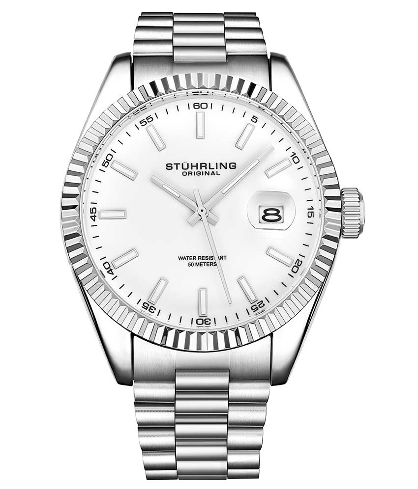 Lineage 3935 Quartz 42mm Classic Men's Watch - Elegant Dress Watch for Business, Formal Occasions & Everyday Wear