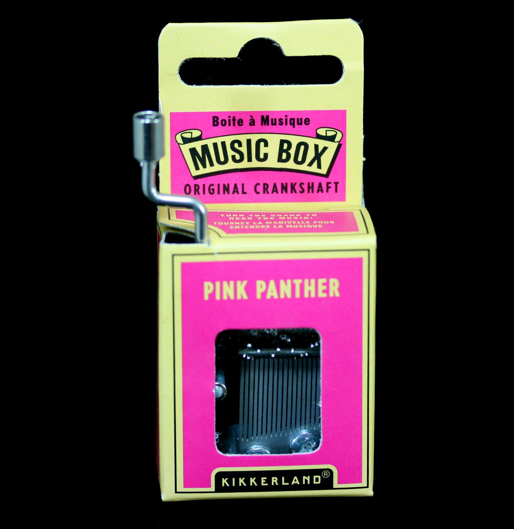 Pink Panther Music Box - Classic Melody Wind Up Jewelry Box for Collectors & Gifts | Perfect for Birthdays, Anniversaries & Home Decor