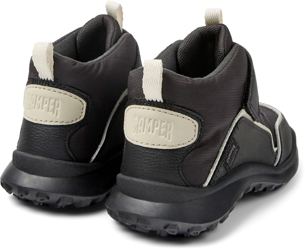 **CRCLR Kids Ankle Boots for Boys & Girls - Black Unisex Hiking Shoes Size 6 US - Comfortable & Durable for Outdoor Play, School & Daily Wear**