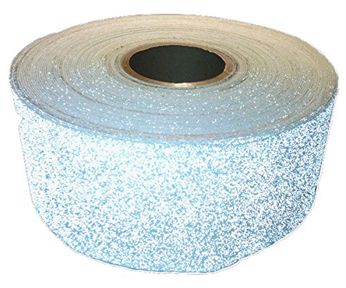 6 Inch x 108 Foot Reflective Permanent Pavement Marking Tape - White Outdoor Intersection Crosswalk & Stop Line for Asphalt/Concrete | High Visibility Road Safety Marking for Parking Lots, Bike Lanes & Construction Zones