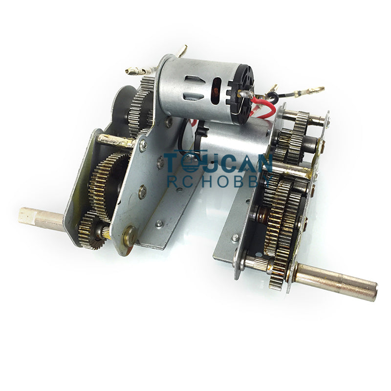 Henglong 6.0 & 7.0 Steel HL59mm Gearbox for 1/16 RC Tanks - US Stock Fast Shipping - Compatible with Models 3838, 3839, 3878, 3889, 3908, 3918 - Perfect for RC Tank Upgrades and Repairs