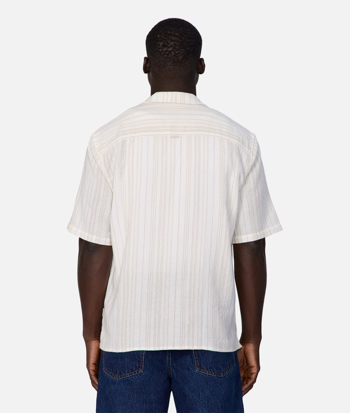 Oliveto Short Sleeve Shirt for Men - Off White Beige Casual Button Down Shirt | Perfect for Summer Outfits, Office Wear & Casual Dates