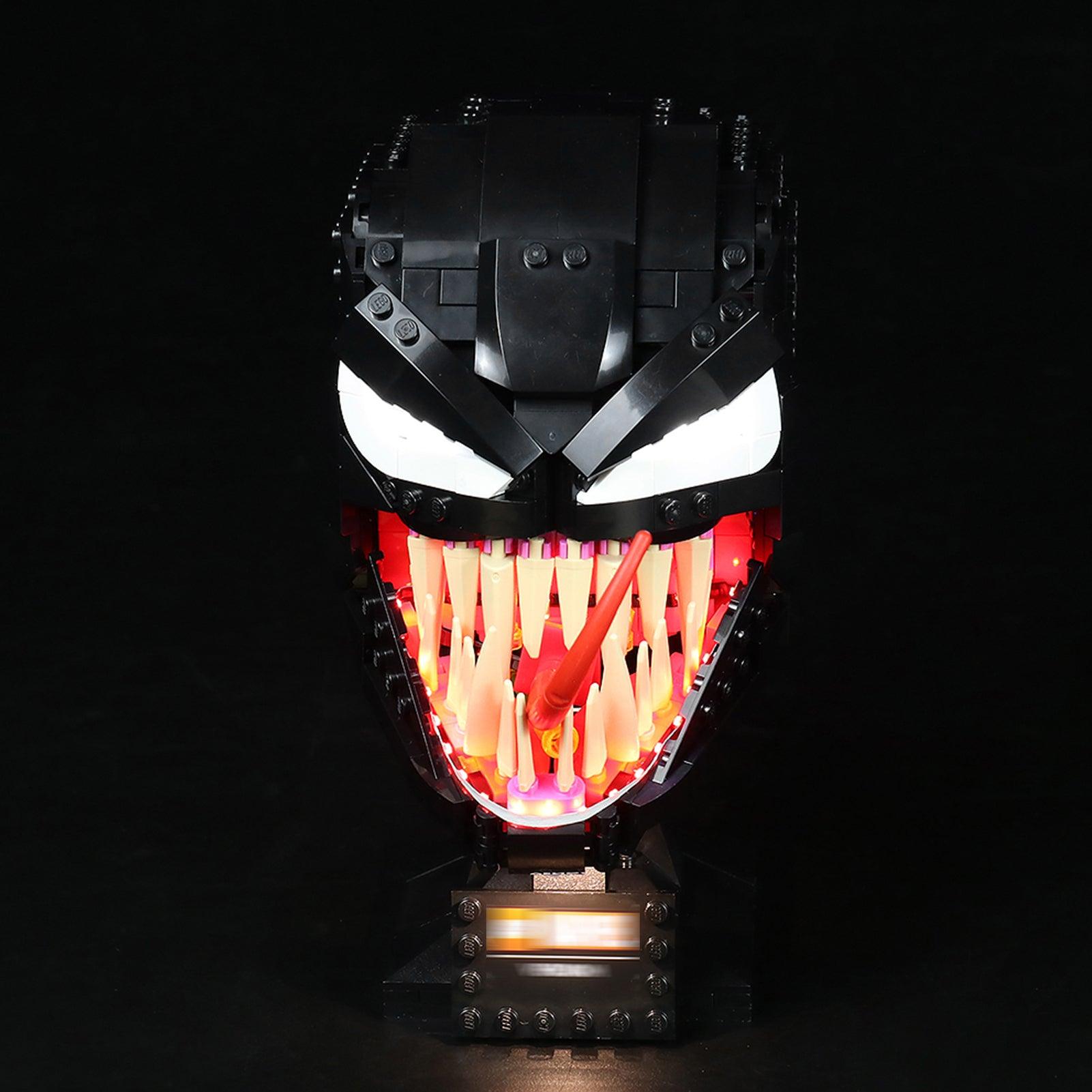 Lego Marvel Venom 76187 Light Kit - LED Lighting Set for Lego Building Blocks - Perfect for Home Decoration, Gifts, and Display