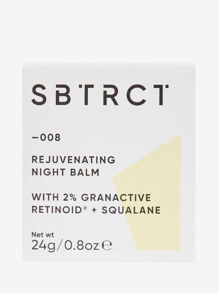 SBTRCT Rejuvenating Night Balm Refill - Hydrating & Anti-Aging Face Cream for Overnight Repair - Perfect for Dry & Sensitive Skin - Use Before Bed for Deep Moisturization