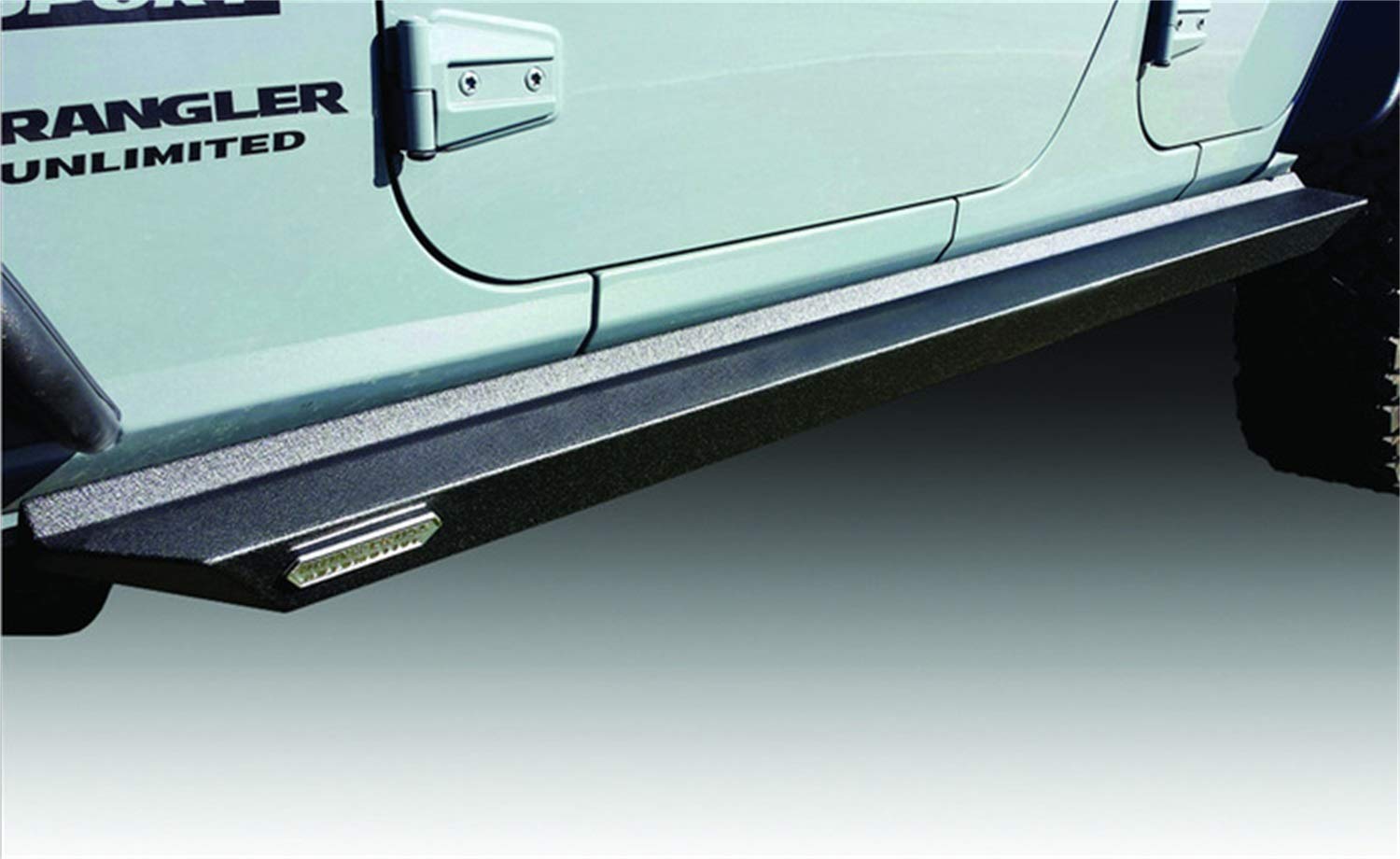 Iron Cross Automotive GP-3000 Rocker Side Step for 2007-2014 Jeep Wrangler JK - Heavy Duty Nerf Bars for Off-Road Protection & Easy Entry/Exit