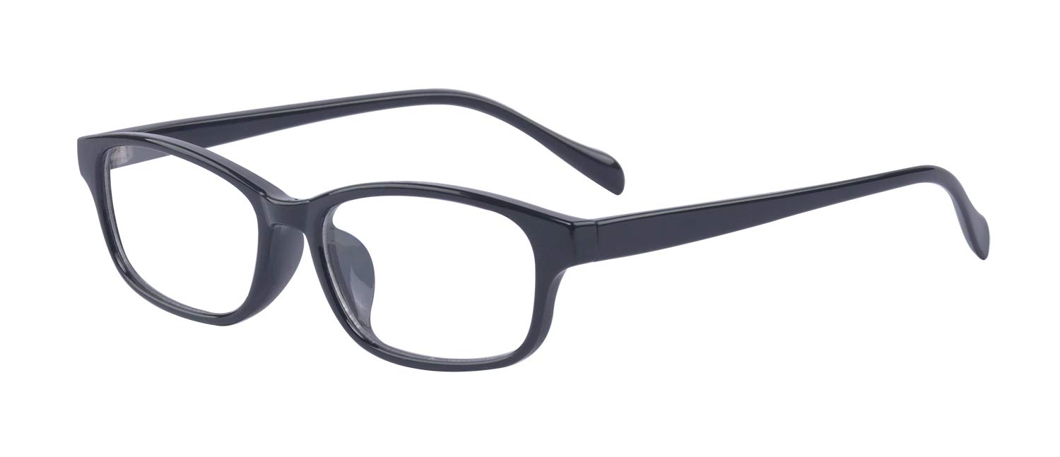 ALWAYSUV Oversized Square Blue Light Blocking Glasses for Women - Stylish Big Frame Computer Glasses with Clear Lens - Perfect for Office Work, Gaming & Screen Time Protection