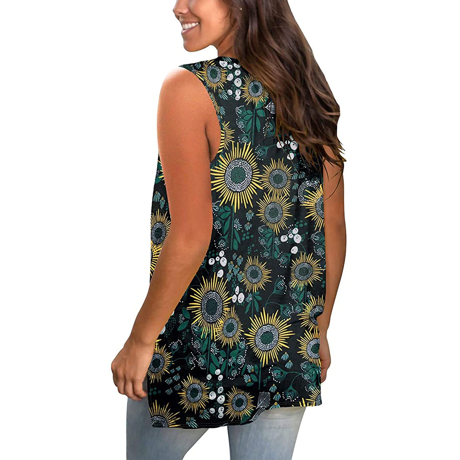 LuLuzanm Women's Sleeveless Tank Tops - Breathable Summer Casual Shirts for Ladies | Perfect for Workout, Beach, and Everyday Wear