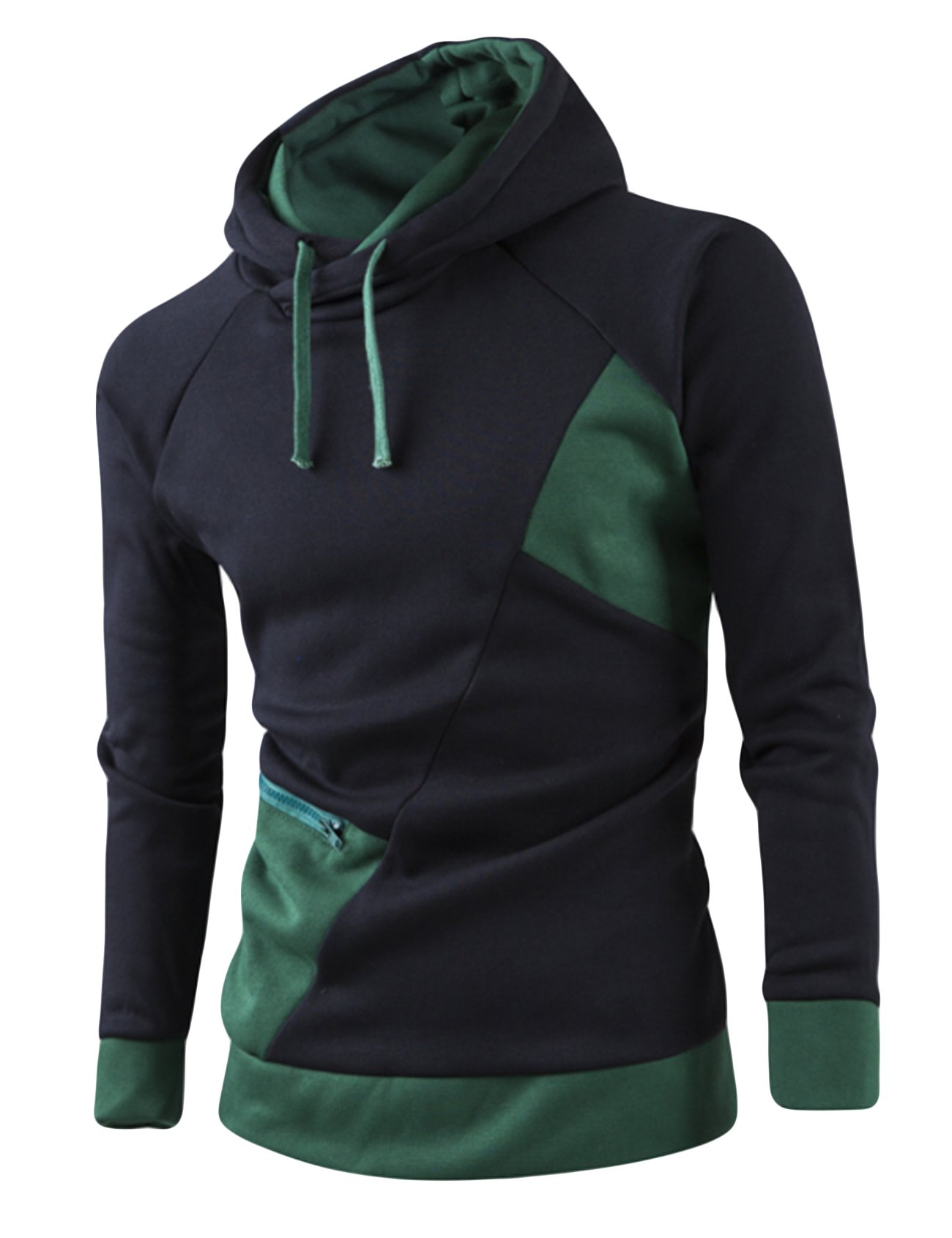 Men's Pullover Hoodie - Lightweight Sportswear for Gym & Outdoor