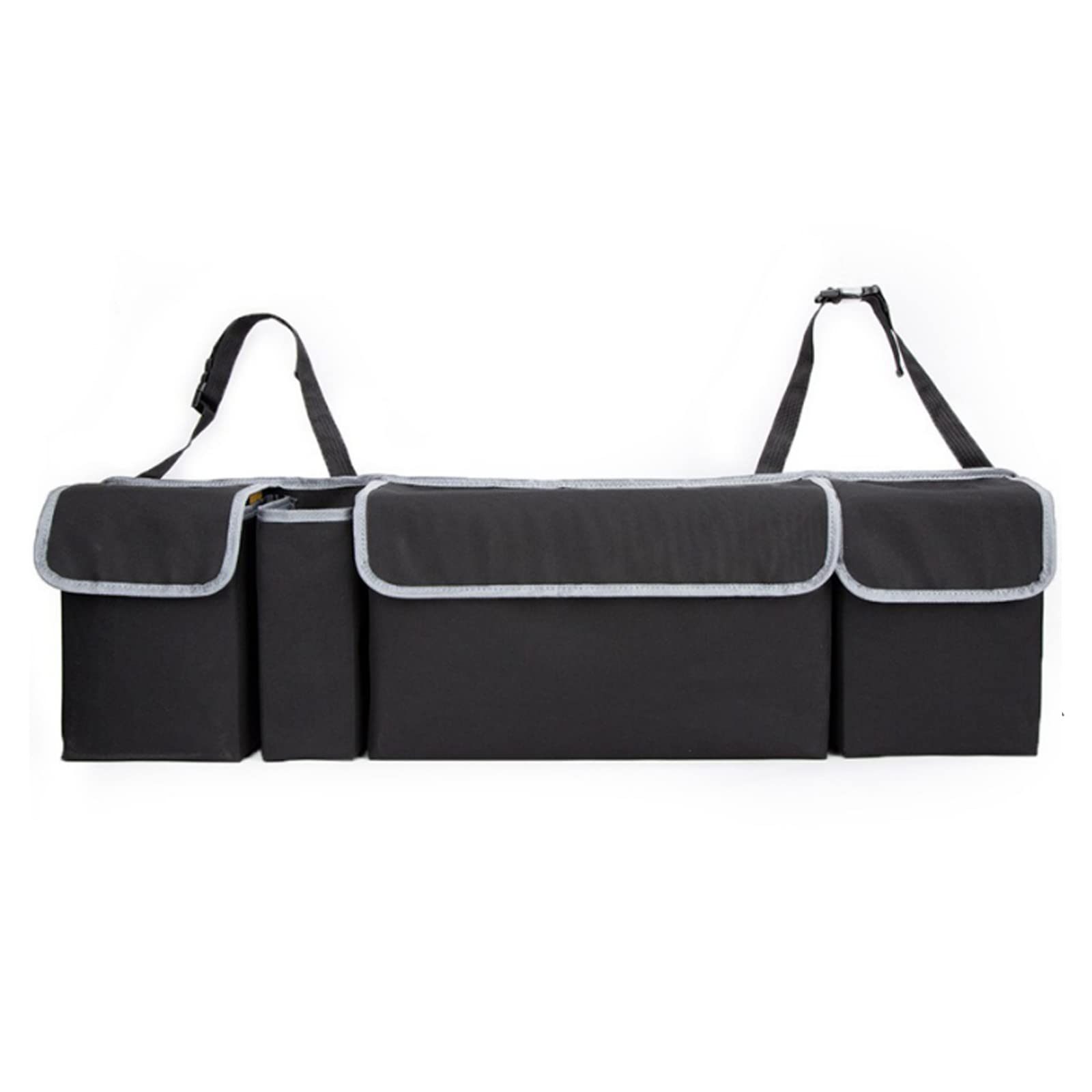 DWL Car Trunk Organizer - Seat Back Storage Organizer for Car, Truck, Van & RV - Keep Your Vehicle Neat & Tidy - Space Saving Auto Accessories for Travel, Camping & Road Trips