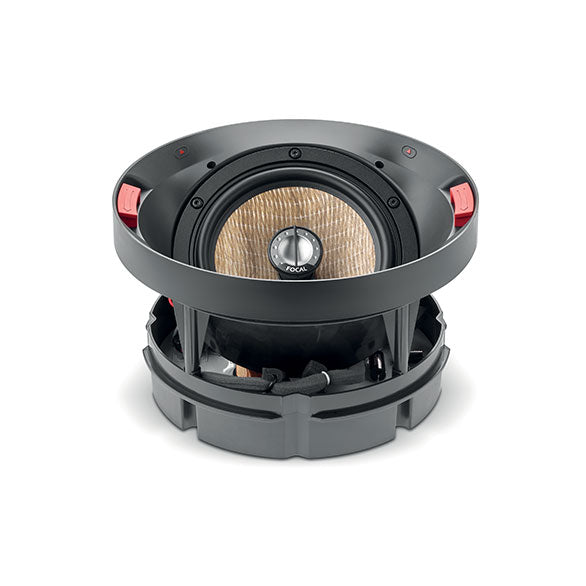 Focal 300 ICA6 In-Ceiling Angled Coaxial Speaker - High-Quality Home Audio System for Living Room, Theater & Background Music (Single Unit)