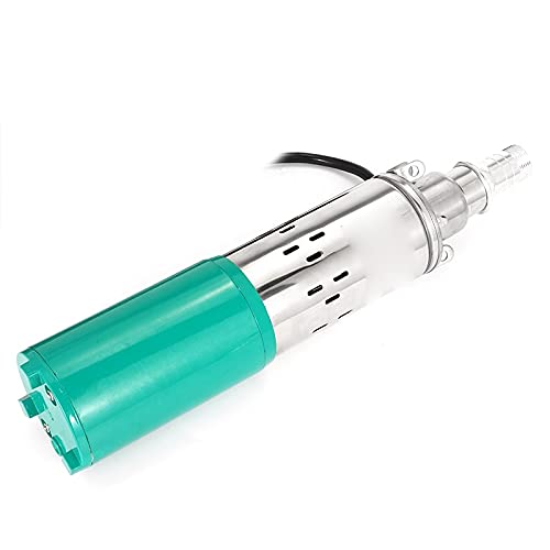 12V DC 45m Deep Well Submersible Pump - 180W High Power Solar Water Pump for Garden, Home & Agricultural Irrigation | Durable & Efficient Circulating Pump for Solar Systems, Ponds, and Livestock Watering