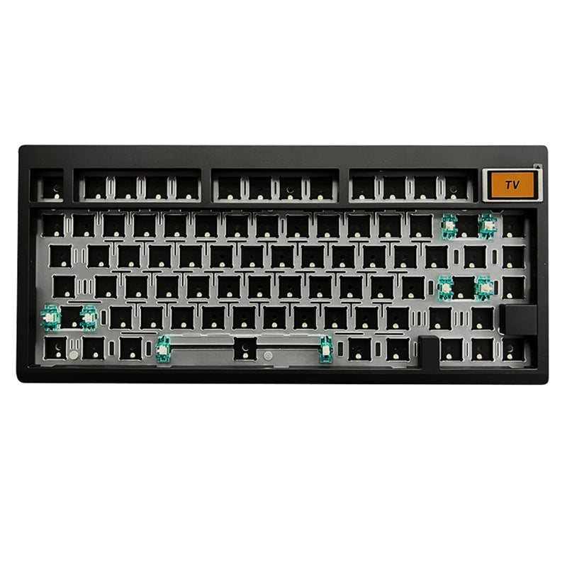 ZUOYA GMK81 VIA Supported Wireless Gasket Mount DIY Mechanical Keyboard Kit - Perfect for Gaming, Typing & Office Work