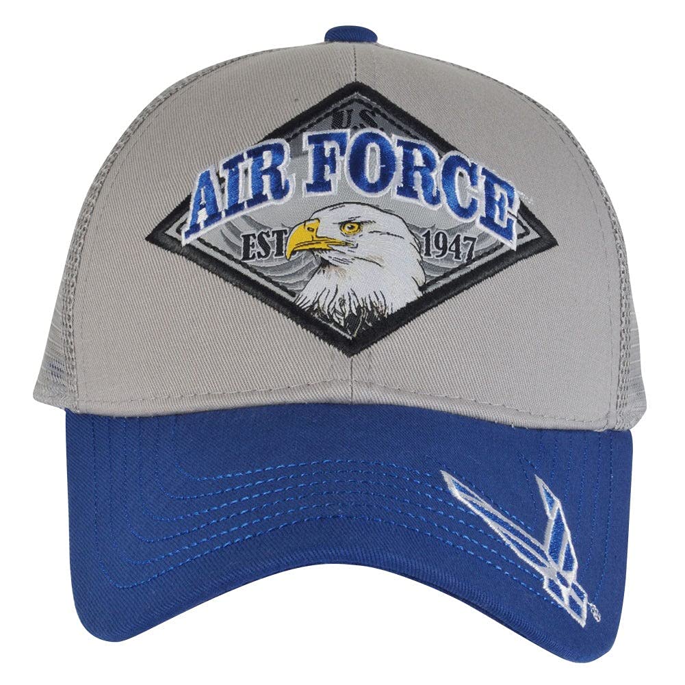 Air Force Diamond Eagle Hat - Stylish Military Cap for Men & Women - Perfect for Veterans, Patriotic Events & Outdoor Activities