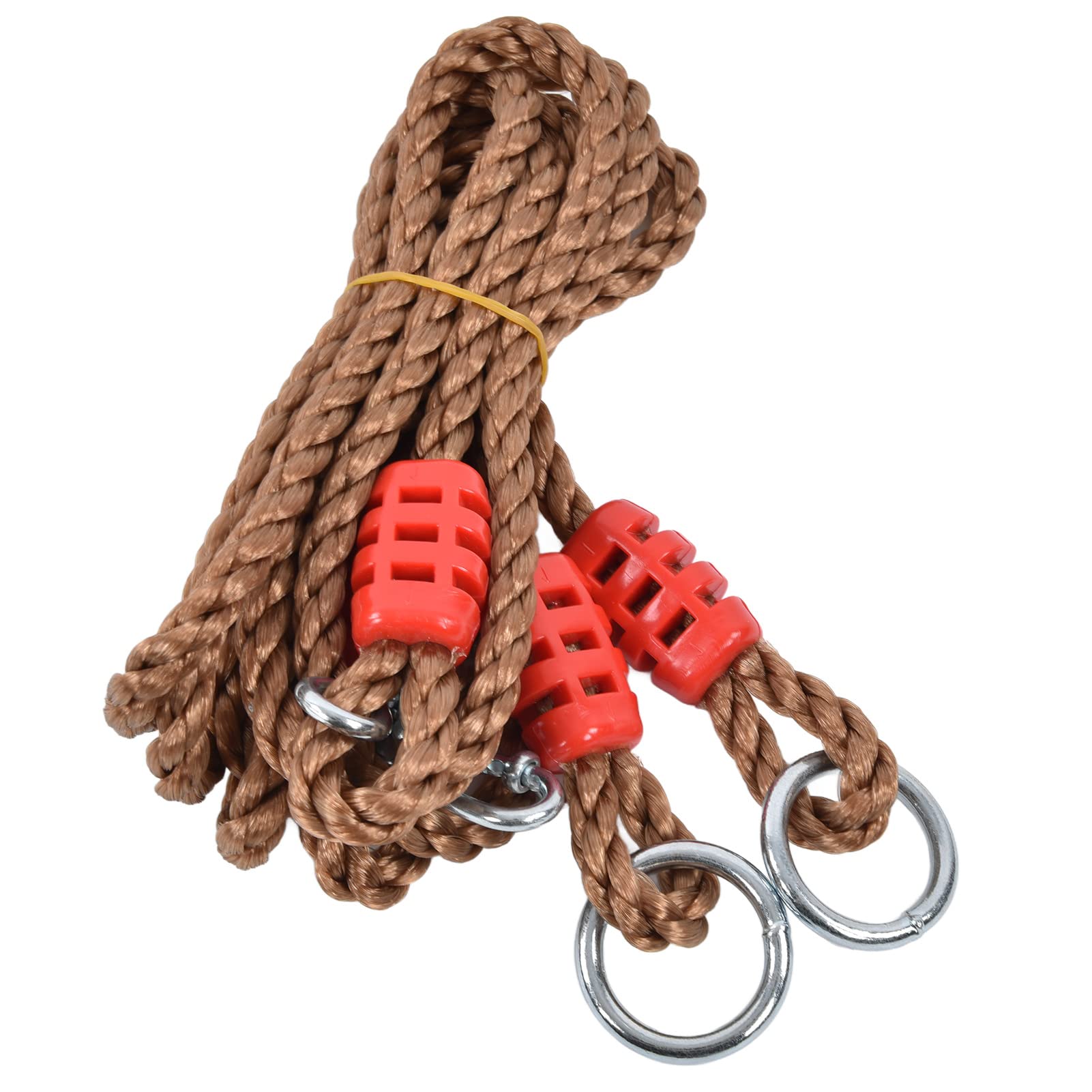 YWBL-WH PE Material Swing Hanging Strap with Connecting Buckle - Durable Hammock Chair Extension for Kids & Children's Swing Accessories | Perfect for Backyard, Playground & Indoor Hammock Setup