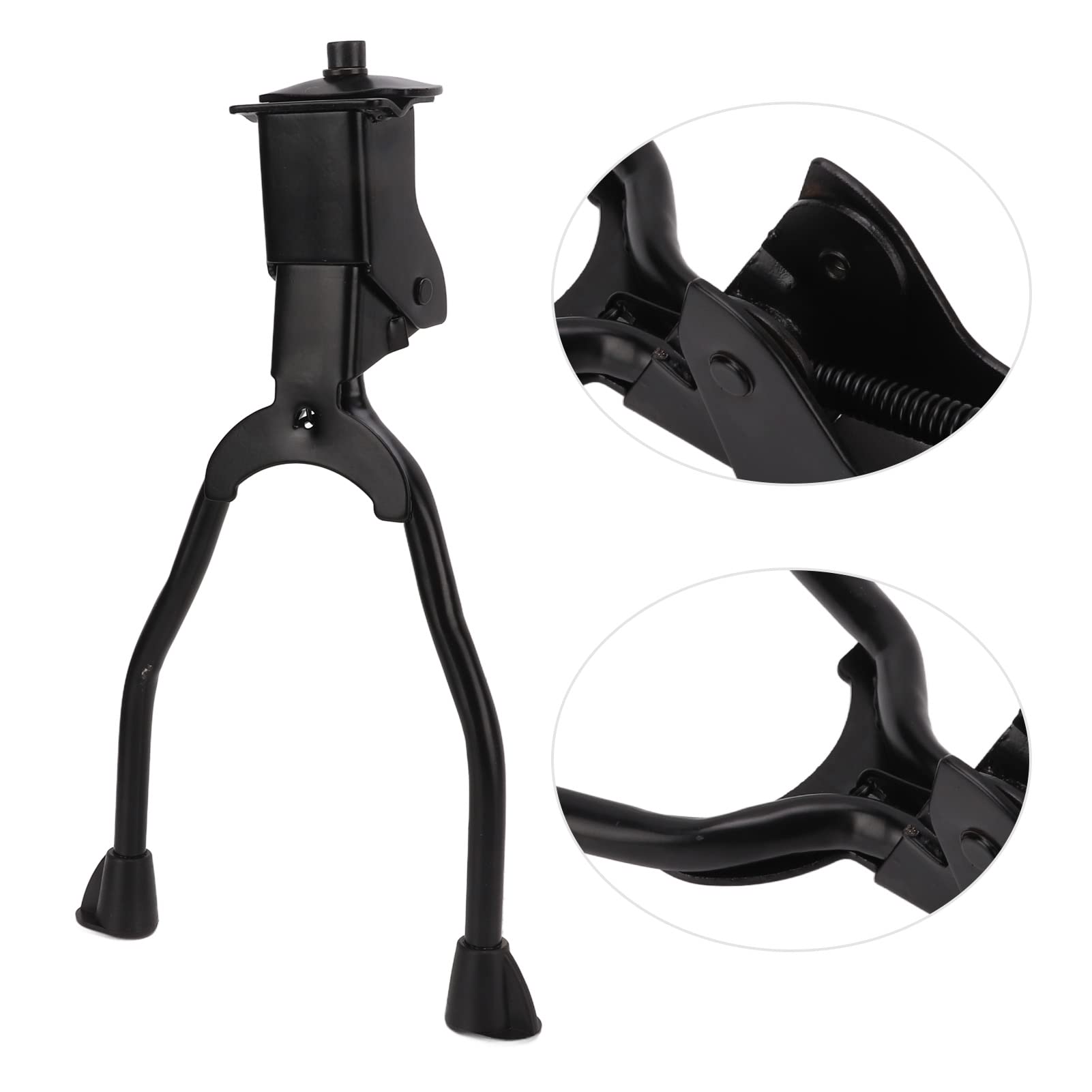 Adjustable Foldable Bicycle Kickstand - Heavy Duty Double Leg Bike Stand for Mountain & Road Bikes - Perfect for Commuting, Touring & Outdoor Adventures