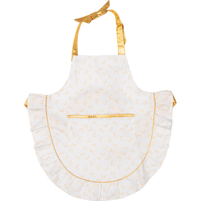 Premium Chef Cooking Apron for Kids - Size M/L - High-Quality Child Dress-Up Costume for Role Play & Kitchen Pretend Play