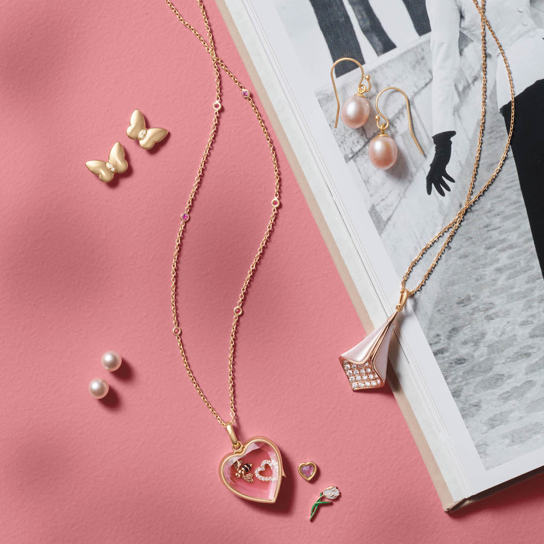 Tulip Charm Pendant Necklace - Elegant Floral Jewelry for Women - Perfect Gift for Birthday, Anniversary & Valentine's Day