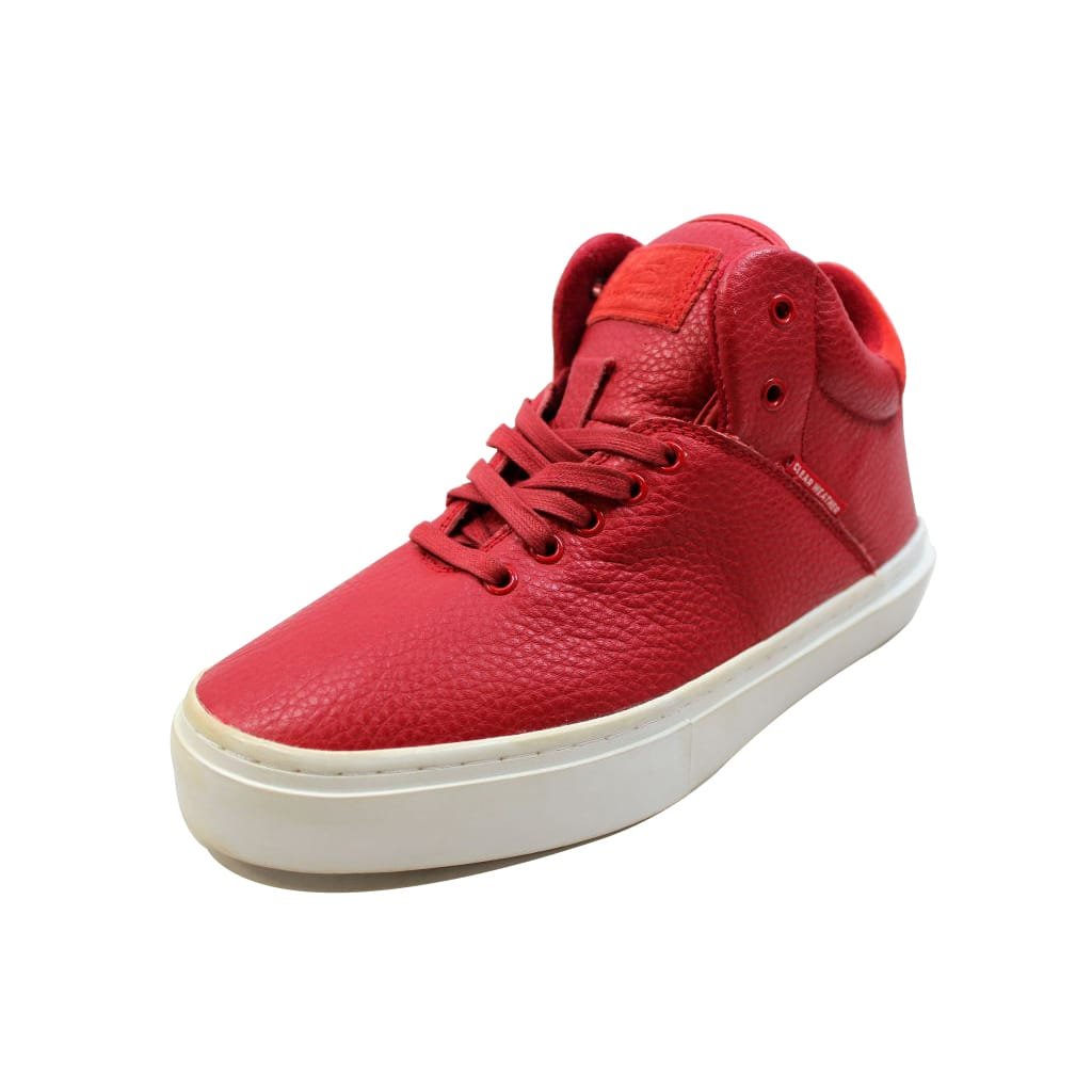 Men's One Ten Sneakers Size 8.5 - Comfortable Red Athletic Shoes for Running, Walking & Casual Wear