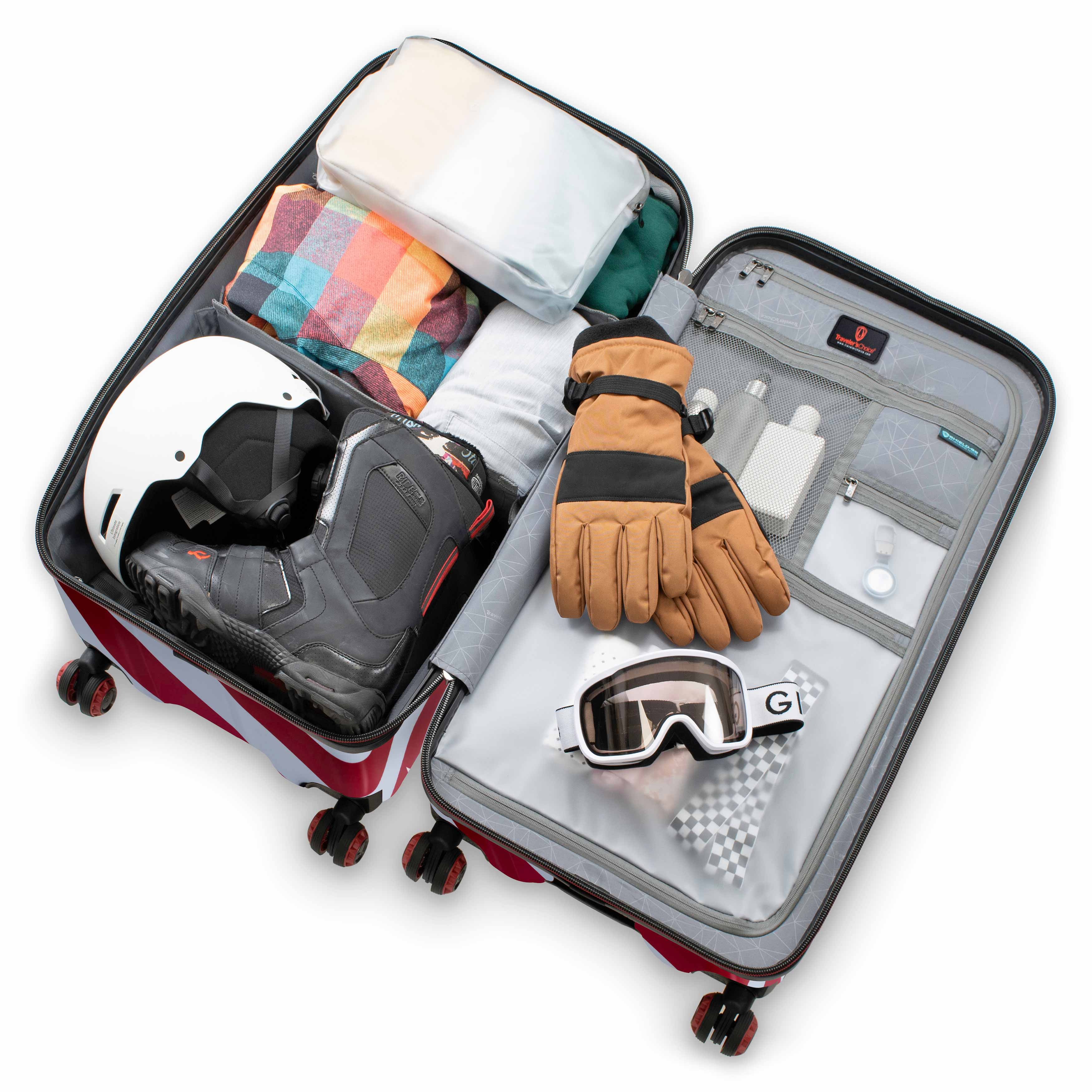 MaxPorter II Trunk - Durable Expandable Travel Luggage for Men & Women, Carry-On Suitcase with Spinner Wheels, TSA Lock - Perfect for Business Trips, Vacations & Air Travel