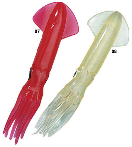 Boone Unrigged 9 Squid Fishing Lures - Premium Saltwater Bait for Bass, Walleye & Trout - Perfect for Deep Sea Fishing & Offshore Angling