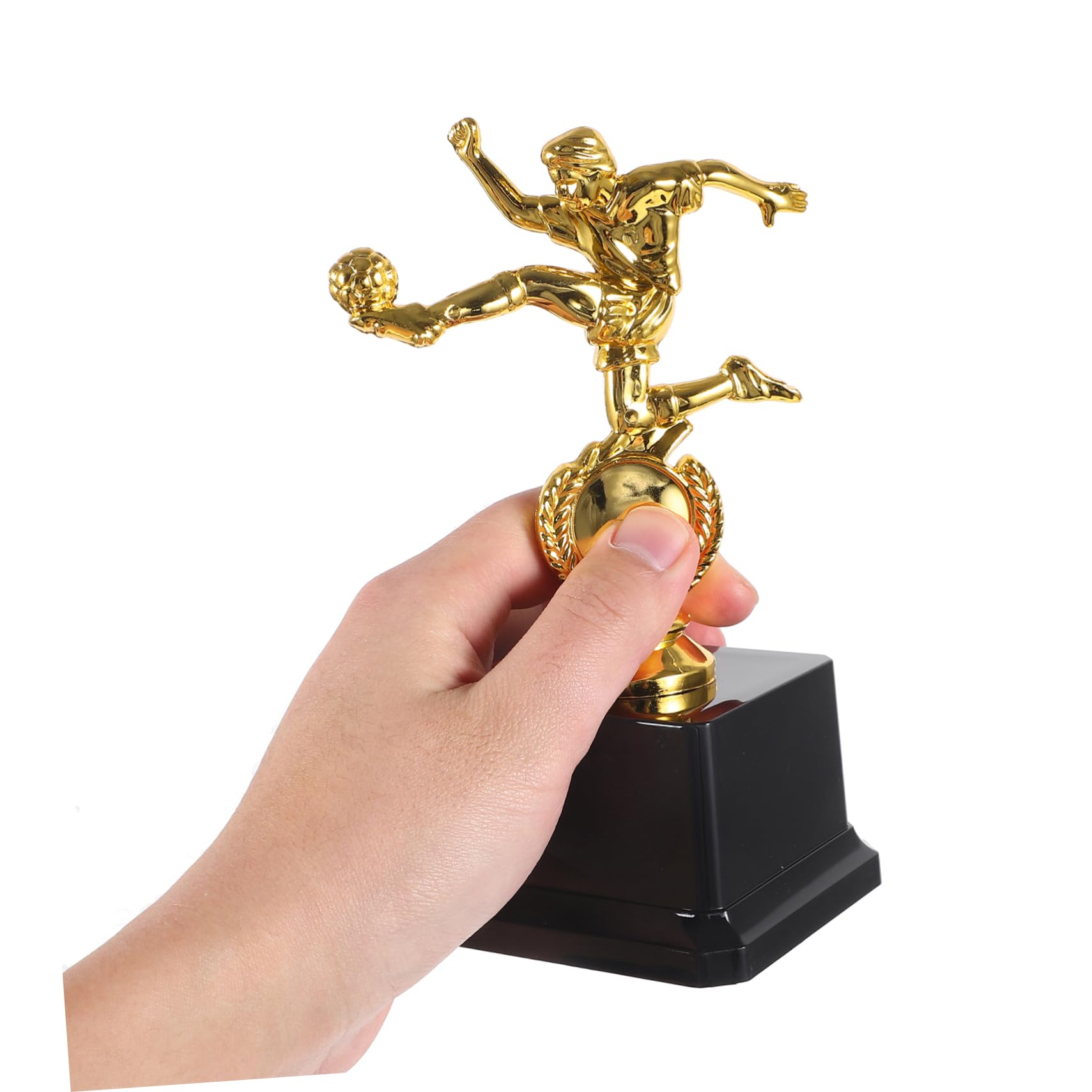 SWAYVES Compact Soccer Trophy - Award for Athletes, Football Players & Sports Champions - Perfect for Tournaments, School Events & Team Recognition