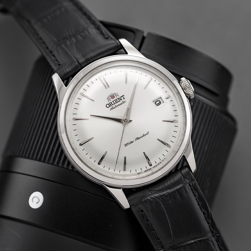 Bambino 38mm White Dial Watch - Classic Minimalist Dress Watch for Men - Perfect for Business, Formal Events & Everyday Wear