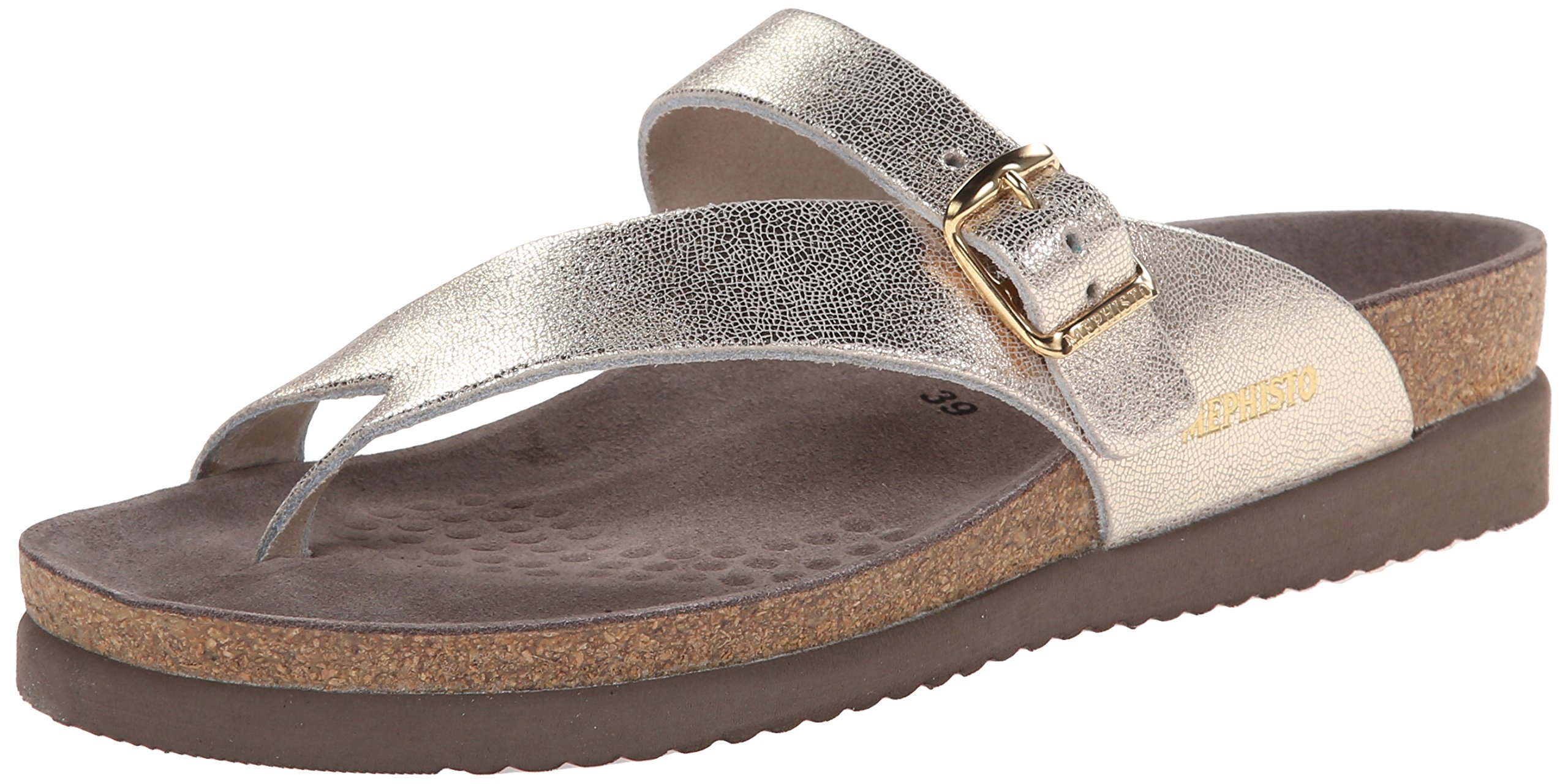 Mephisto Women's Helen Thong Sandals - Comfortable Leather Flip Flops for Women | Summer Beach Walking Shoes | Casual Slip-On Sandals for Travel & Outdoor Activities