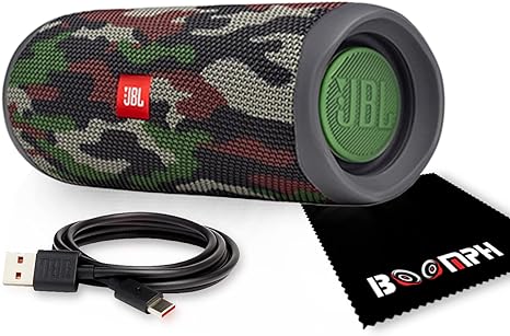 JBL FLIP 5 Waterproof Portable Bluetooth Speaker - Wireless Outdoor Speaker with 12 Hours Playtime, IPX7 Rating for Pool, Beach, Camping & Travel