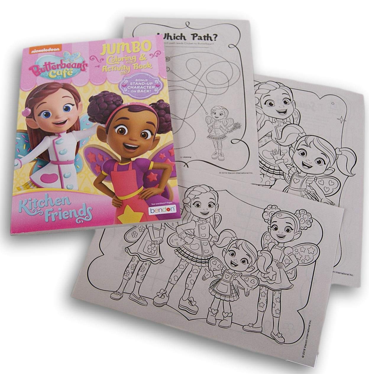Butterbean's Cafe Kitchen Friends Coloring and Activity Book for Kids - 80 Pages of Fun Learning Activities | Perfect for Travel, Birthday Gifts & Creative Playtime