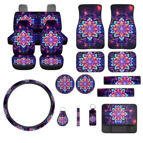 Boho Mandala Flower-Purple
